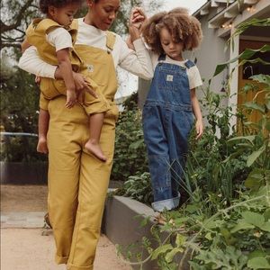 The Hey Gang Overalls in Honey, Size 1